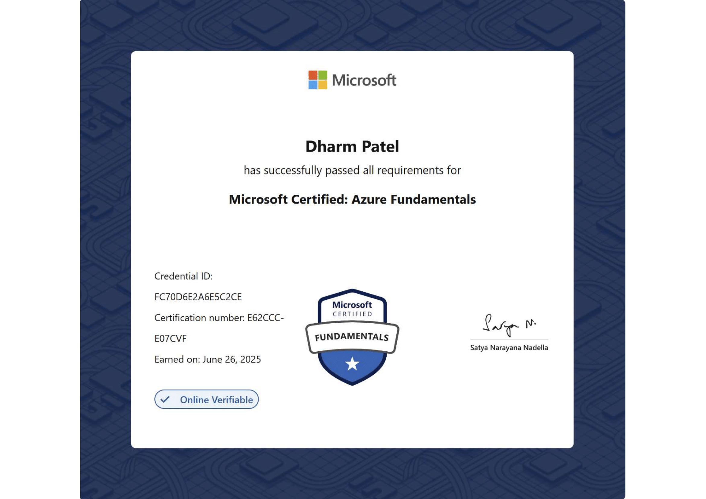 Microsoft Azure Fundamentals